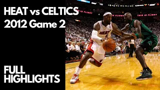 Boston Celtics vs Miami Heat Full Highlights 2012 NBA Playoffs ECF Game 2