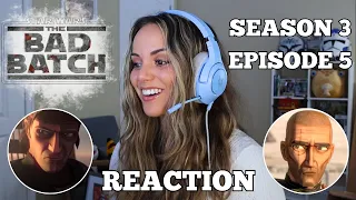 BAD BATCH S3 EPISODE 5 | REACTION (hunter vs crosshair!)