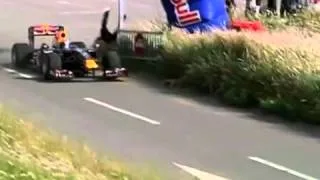 Marshall Gets Run Over By F1 Car.. Crazy.flv