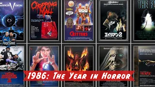 1986: The Year In Horror Movies!