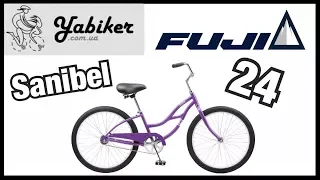 Обзор велосипеда  Fuji Sanibel 24" фиолетовый