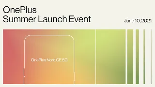 OnePlus Nord CE 5G Summer Launch Event