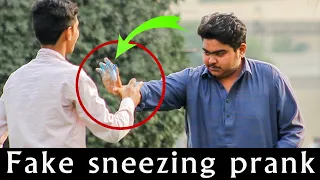 Sneezing Prank on Strangers | Pranks in Pakistan |2022