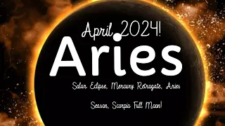 ARIES ♈️ BONUS❤️APRIL 2024 - (Solar Eclipse) BREAKING THE RULES  (A CALL 📞 ) + EXT!🌹