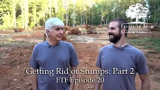 Clearing House Sites: Getting Rid of Stumps - Part 2