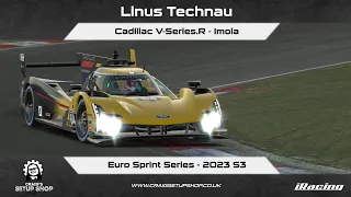 iRacing - 23S3 - Cadillac V-Series.R - Euro Sprint Series - Imola - LT