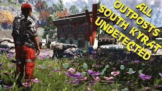 Far Cry 4 - ALL Outposts undetected stealth killer liberations South Kyrat