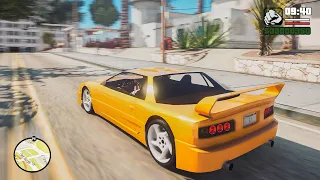 ►GTA San Andreas - Remastered 2022! RTX 3090 Maxed-Out Next-Gen Graphics Gameplay [GTA 5 PC Mod]