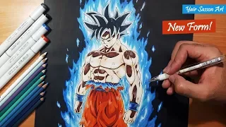 Drawing Goku's NEW FORM! - ULTRA INSTINCT!