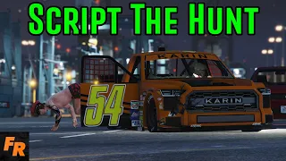 Gta 5 Challenge - Script The Hunt  - April Fools Special