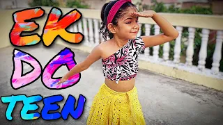 Ek Do Teen ( dance cover ) | Madhuri Dixit | Kavya Singh | Kids Dance.