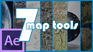 7 Map Creation Tools for Adobe After Effects 🌎