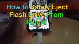 How to Safely Eject Flash Drive from your Phone