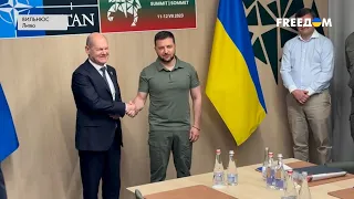 ❗️❗️ Зеленский – Шольц: лидеры встретились на САММИТЕ НАТО в Вильнюсе