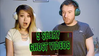 5 SCARY GHOST VIDEOS THAT WILL GIVE YOU GOOSEBUMPS!! (NUKE'S TOP 5) **COUPLE REACTION**