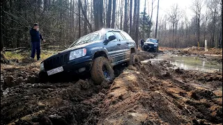 Суперблокировка, разборты и джипы на деревьях: снова "как бы лайт" Jeep WJ V8