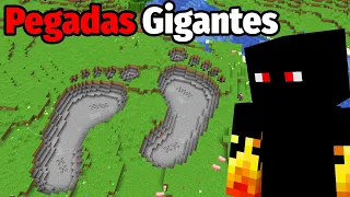 Quem Deixou Essas Pegadas no Minecraft??? - O Filme