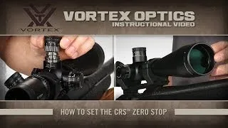 How to Set the CRS Zero Stop (Viper PST / HSLR / HST / XBR)