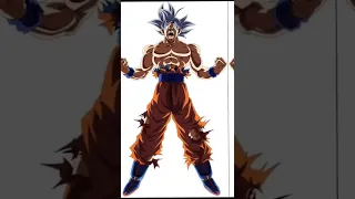 Goku transformation| goku attitude status😈#shorts #goku