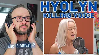 Amazing voice! HYOLYN - Killing Voice 효린 킬링보이스를 - former Sistar first time reaction