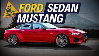 NOWY Ford MUSTANG SEDAN?! V8, czy EV?