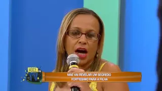 Você na TV 01/06/2015 João Kléber se surpreende com segredo de mãe para filha