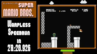 [FWR] All Night Nippon Super Mario Bros. Warpless Speedrun in 20:28.926