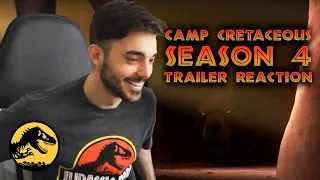 Camp Cretaceous S4 | TRAILER REACTION