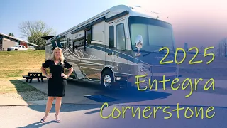 Luxury RV Tour – 2025 Entegra Cornerstone – Class A Diesel Motorhome