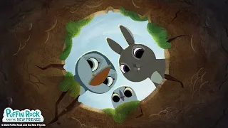 Oona May and Baba Fall Down A Cave (From the new movie Puffin Rock and The New Friends Out Now).