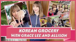 LALISA LAUDE AND JENNIE (ATON) WENT TO A KOREAN GROCERY STORE WITH GRACE LEE | Small Laude