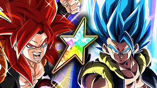 100% INT SSJ4 GOGETA + LR STR GOGETA BLUE ROTATION! Dragon Ball Z Dokkan Battle