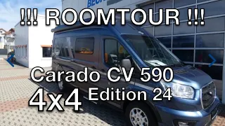 Der Ford mit Allradantrieb. Der Carado CV 590 4x4 Edition 24