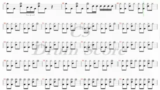 Smells Like Teen Spirit - Nirvana ( Drum Score )