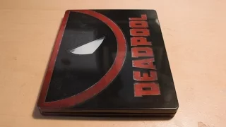 Deadpool - Best Buy Exclusive Blu-ray SteelBook Unboxing