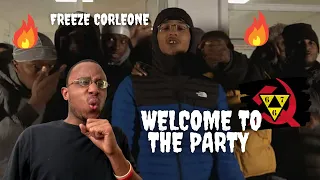 AMERICAN REACTS TO FRENCH RAP 🇫🇷 | Freeze Corleone 667 - Welcome to the party (freestyle)