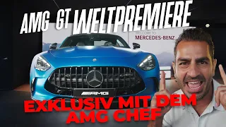 Weltpremiere 🔥  Mercedes-AMG GT  I Hamid Mossadegh