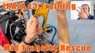IRATA Level 3 Reassessment Training - Mid Transfer Rescue