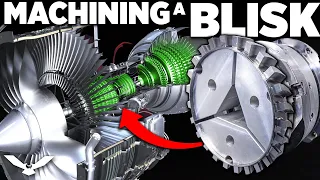 Complex Process of Machining a FLAWLESS Rocket Engine Blisk