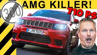 710 PS! BESSER ALS G63 AMG? JEEP GRAND CHEROKEE TRACKHAWK TEST!