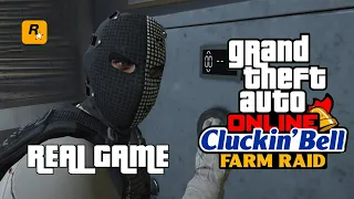 GTA 5 ONLINE. CLUCKIN BELL FARM RAID ЭПИЗОД № 5  РЕЙД НА ПТИЦЕФАБРИКУ