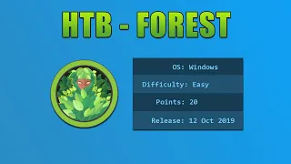 Hack The Box - Forest