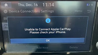 7 Ways To Fix Unable to Connect Apple CarPlay