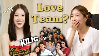 Korean Idol Guesses Filipino LOVE TEAM Partners! (ft. HeeJin from LOONA/ ARTMS)