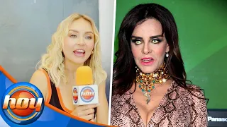 Angelique Boyer aclara si teme a las comparaciones con Lucía Méndez en su regreso como Diana Salazar