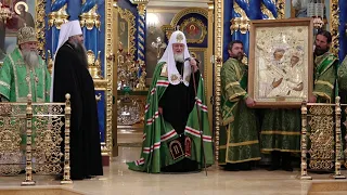 Патриарх Кирилл про паломников в Саров