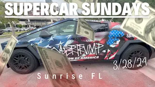 #SupercarCarSunday @ The #SawgrassMillsMall #Florida 4/ 28 /24 :::: #Carshow