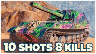 G.W. Tiger • 10 SHOTS 8 KILLS • World of Tanks