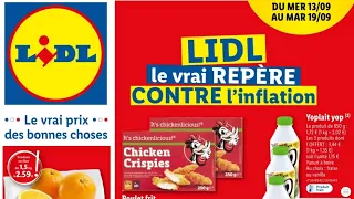 🛍️🛍️ Promotions du moment chez Lidl jusqu'au 19 septembre 🛒🛒