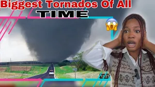 NIGERIAN Reacts To THE BIGGEST TORNADOS OF ALL TIME! 😱